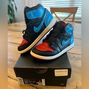 Nike Jordan NC to CHI Jordan 1 High OG (TD) 10c